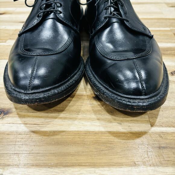 Allen Edmonds Walton Black Leather Oxford Dress Shoes Mens Size 11 D Lace Up main image 6